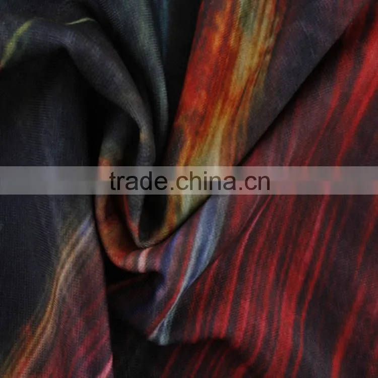 high quality knit textile cotton fabric wedding dress cloth for summer 2016
