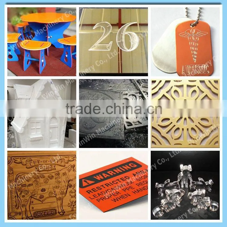 China Good Character 3 Axis SA1230 CNC Router/ Pvc Window Machine