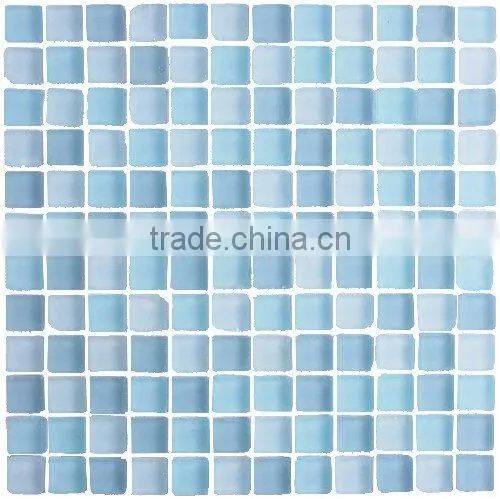 12''X12'' white blend tumbled mosaic