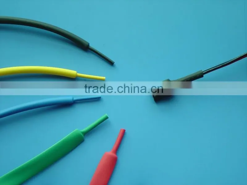 thin wall colorful 3:1 heat shrink tubing with free samples
