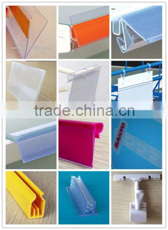 Multifunctional display clip strip