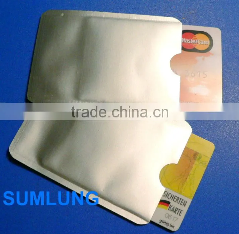 RFID Blocking Sleeve for USA Passport Protector Anti Scan ID Protection OEM Factory offer LOGO printing