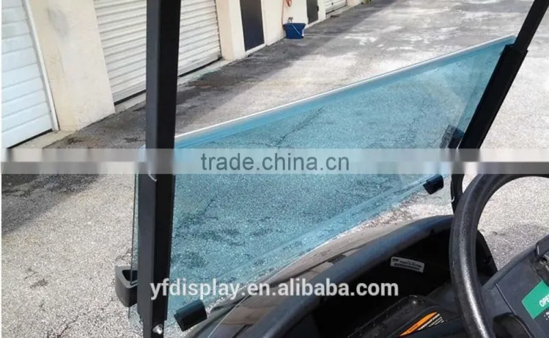 Hot Sell Acrylic Tinted Golf Car Windshield For Precedent Windshield and Drive