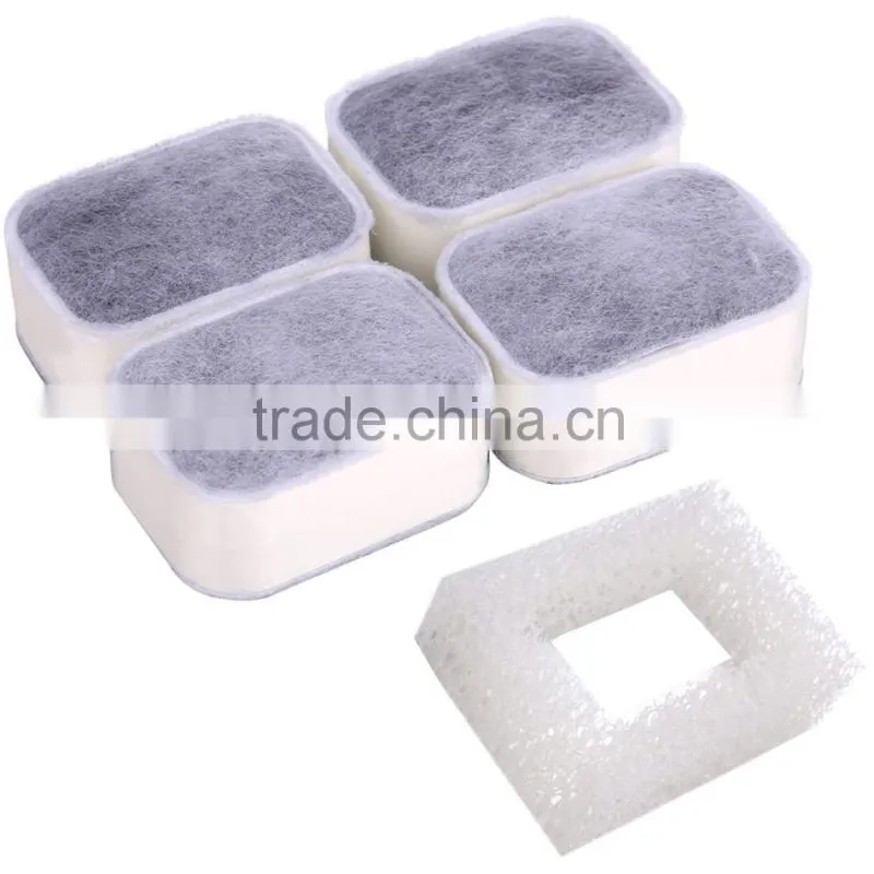 Homdox Replacement Foam Filters Activated Carbon Charcoal Filters For Pet Water Fountain AM002649