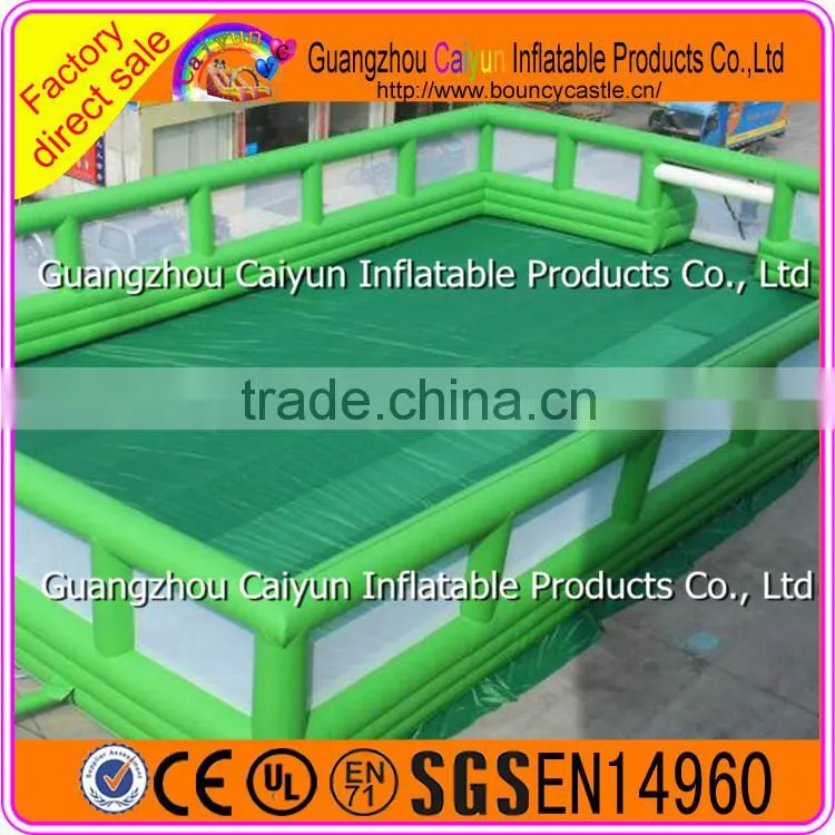 Bumper Bubble Ball Playing Arena Inflatable Football Field Soccer Pitch