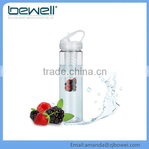 Plastic Tritan Sport Infuser Water Bottle 2016 Hot Bpa Free Fruit Infusion Bottle Sample
