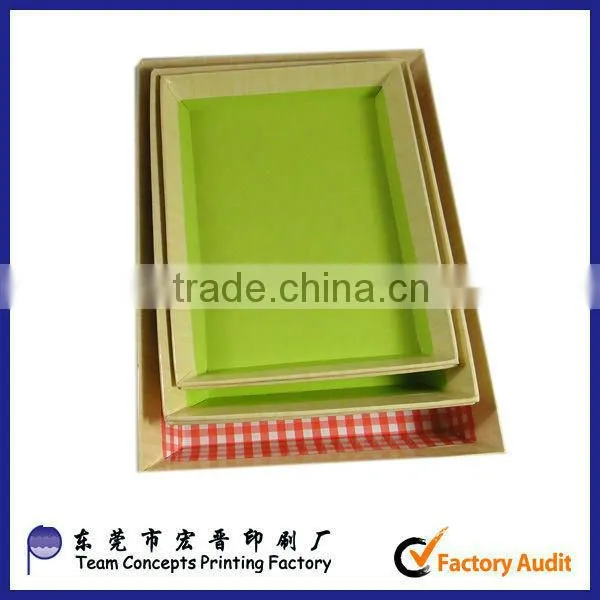 CMYK printing cardboard packaging tray