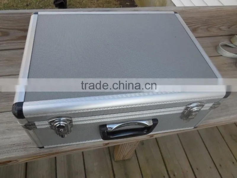 NEVER USED KALIMAR PROFESSIONAL ALUMINUM CASE ATTACHE with FOAM 18X13.5X6"