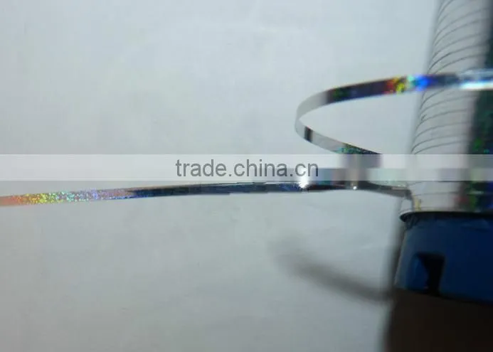 Holographic self adhesive bopp tape for packing with anti fake features