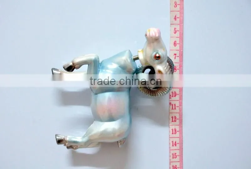 4 inch Pearl Powder Ram Sheep Plastic Personalized Educational Country Fridge Magnets