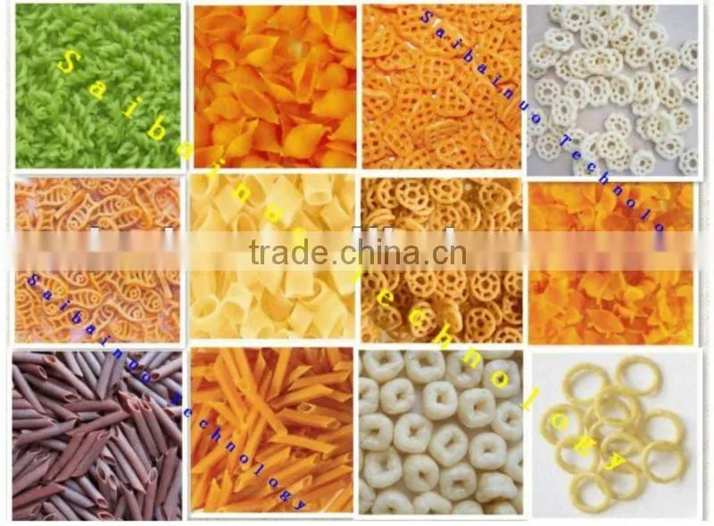 120kg/h hot sell fried corn chips/sticks machine manuafacurer