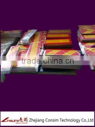 Long and heavy vehicle marking plate, Aluminium reflective marking plate,Relfective marking board