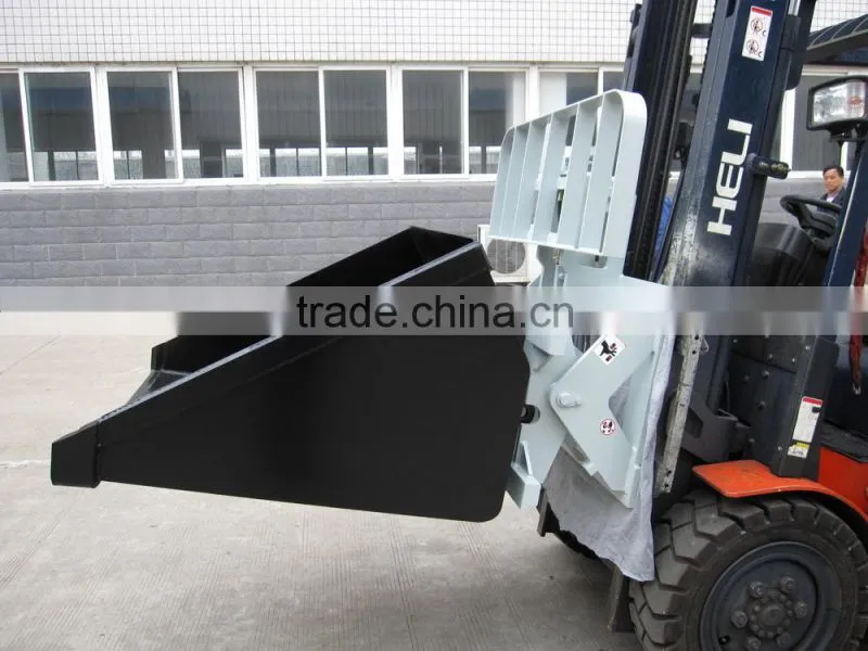 Forklift Attachment Hinged Fork