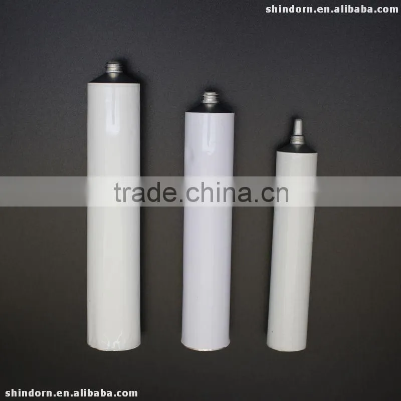 Beautiful enamel coating tube, aluminum packaging squeeze tubes