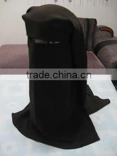 H049 latest high quality big size muslim niqab,face mask