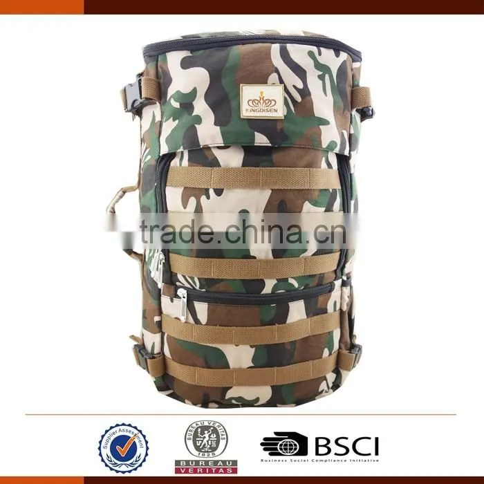 Multifunctional Camouflage Laptop Backpack for Travel