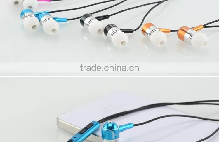 noise cancelling earbud for mobile phone as samsung and iphone
