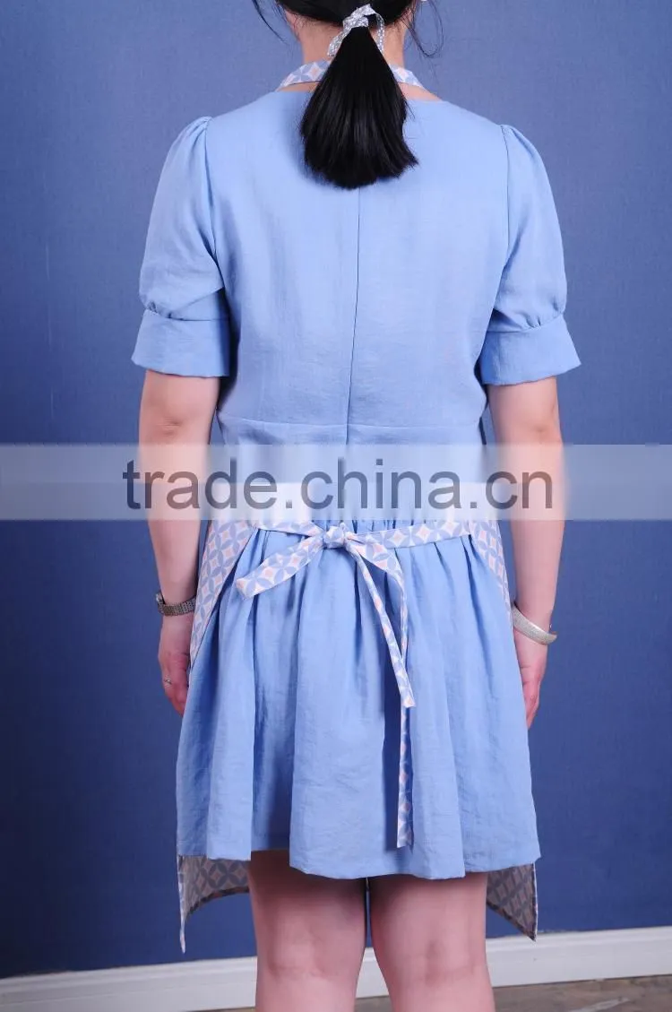 garden apron/decorative waist aprons/pattern waist aprons/ fireproof apron