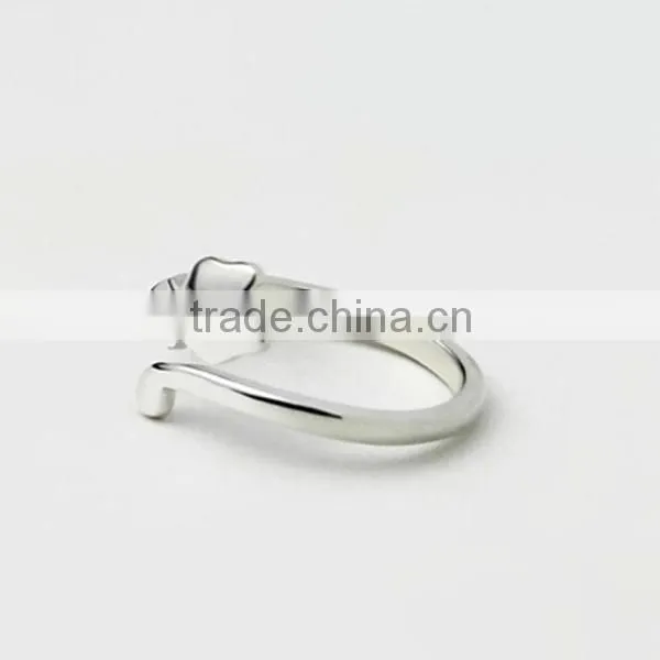 Wholesale Top Quality Fashionable Silver Wedding Ring
