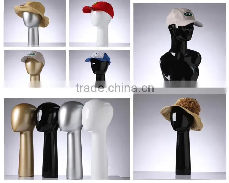 Hat display egg head mannequins