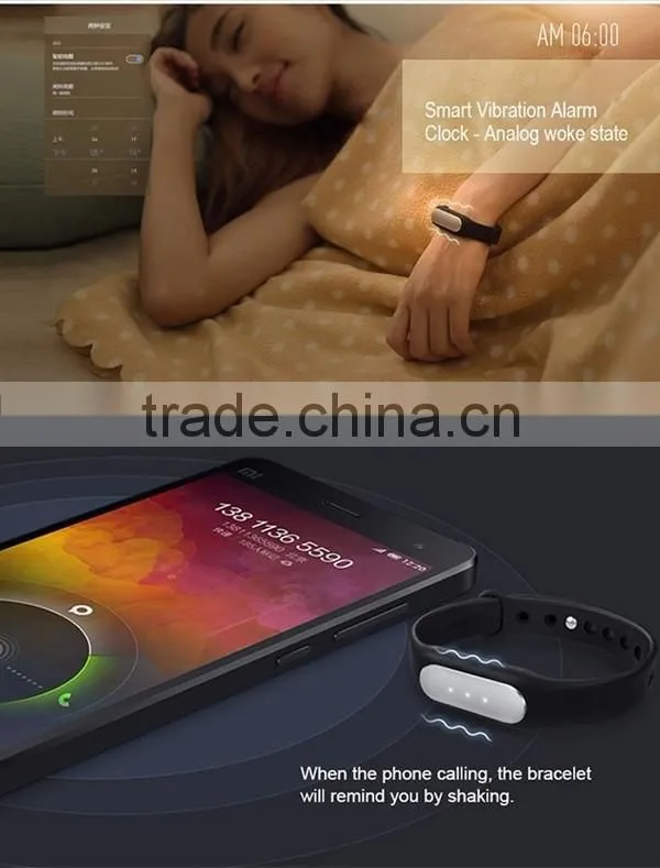 In Stock 100% Original IP67 waterproof smart pulse Passometer Fitness Tracker Xiaomi Mi Band 1S Miband Bracelet For Android IOS