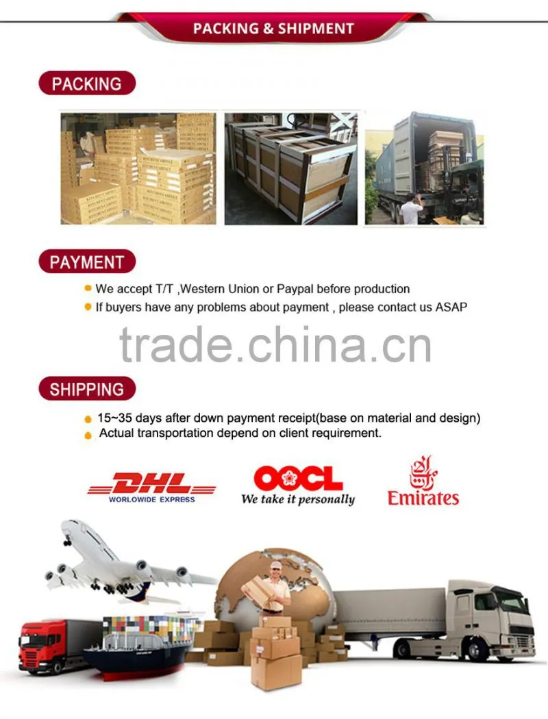 China supplier modern style hot sale kitchen dining room assemble cabinet