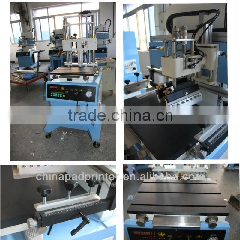 Plane with vacuum silk pen screen printing machine LC-500P