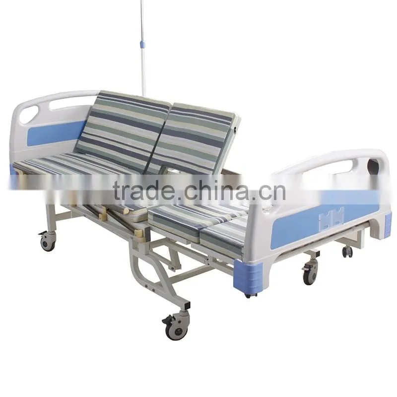 Alibaba china household multifunctional manual hospital bed made in china
