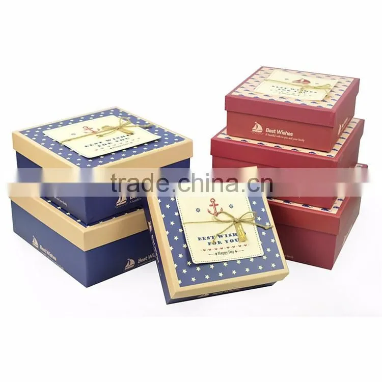 Custom logo cardboard clothing packaging boxes
