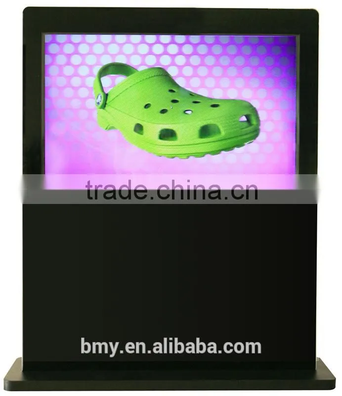 Factory outlet glasses-free 3 d advertising machine, support custom size and 3 d video
