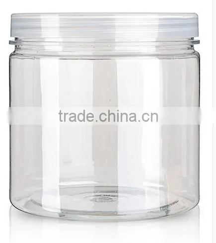 300ml large PET plastic cosmetic jar