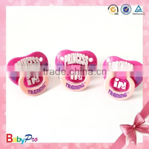 Babypro PN10 China Supplier BSCI Factory Pink Color Silicone Baby Soother For Infant Mouth