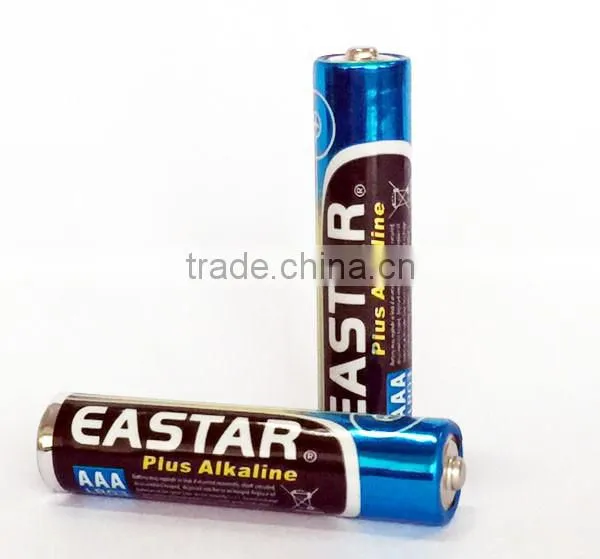Free samples 1.5v am4 lr03 aaa alkaline battery for remote control helicopter