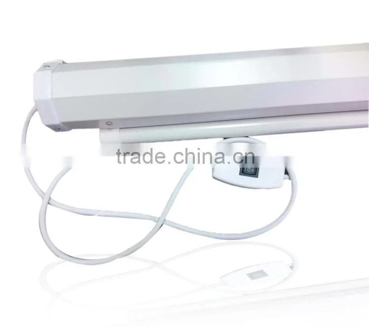 Wall Mount 84'' Projection Screen 4:3 Portable Front PVC Projector Screen