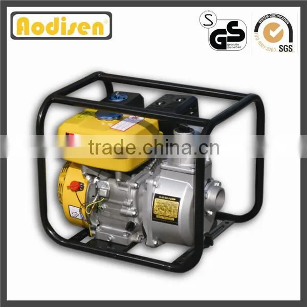 2 inch 50mm Aodisen GP80, 168F 5.5hp GX160 honda engine, 163cc, hand start, home use, portable small gasoline water pump