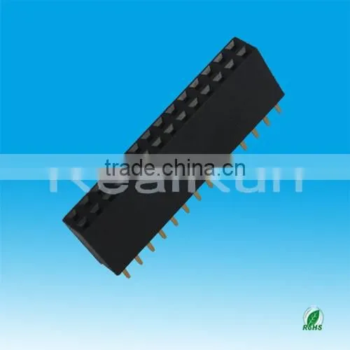 2.54mm Pitch Female Header Straight H=8.5mm Connector