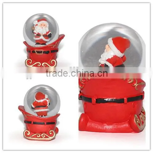 2015 Custom hotsale glass snow globe