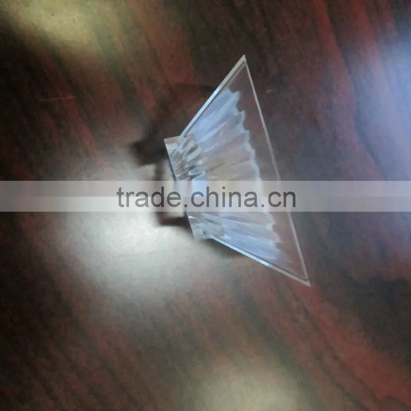 Injection molded clear pvc parts