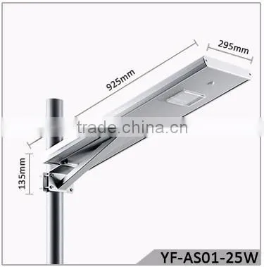 YANGFA Smart sensors solar pv led street light AS01 30W