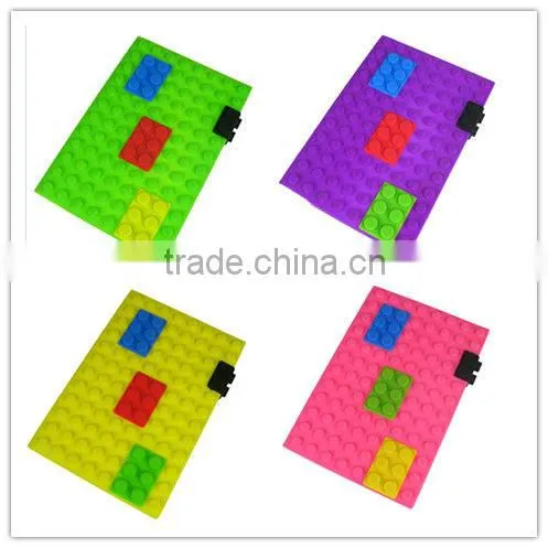 2013 dongguan new arrival Wholesale Soft Case Silicone Notebook/ Silicone Book Cover