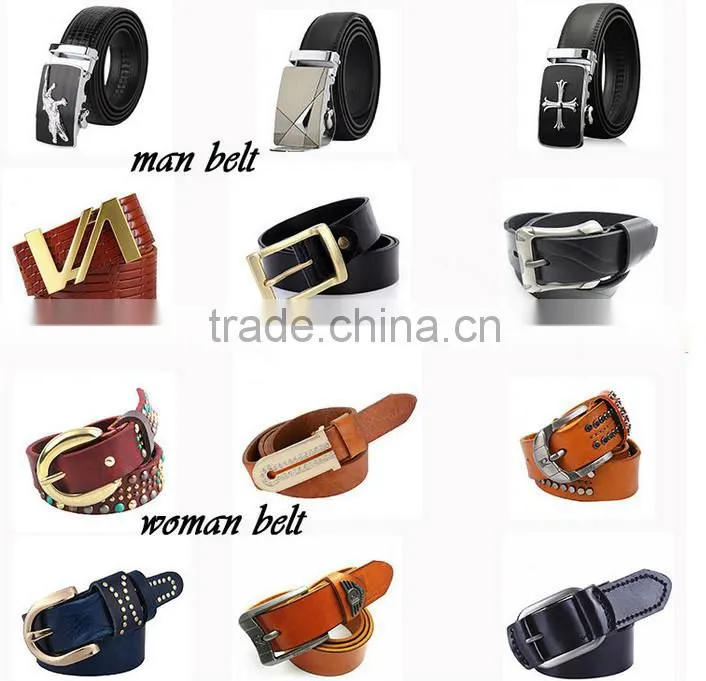 Wholesale fashional customed mens brown leather weightlifting belt
