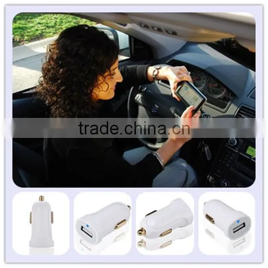 flat type electric car charger 12v dual car charger