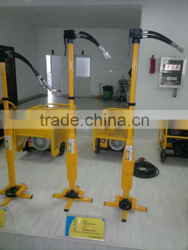hydraulic pole tamper