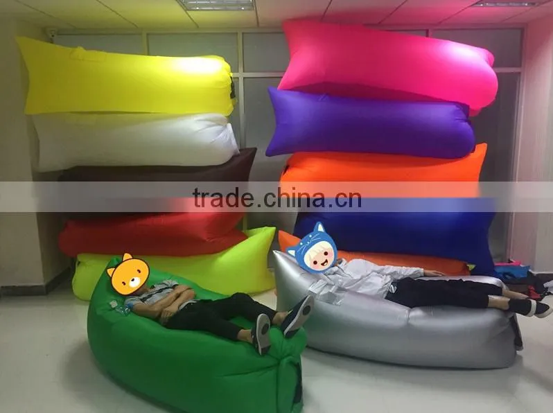 new products 2016 innovative product cup holder inflatable lounge bag