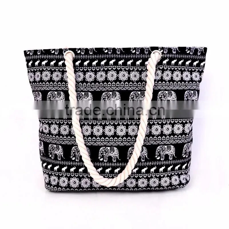 Best selling tote bag canvas beach bag