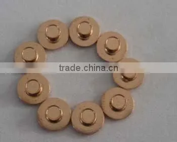contact rivet, Made of Copper, Used in LED Lamps, OEM Orders are Welcome, RoHS Compliant