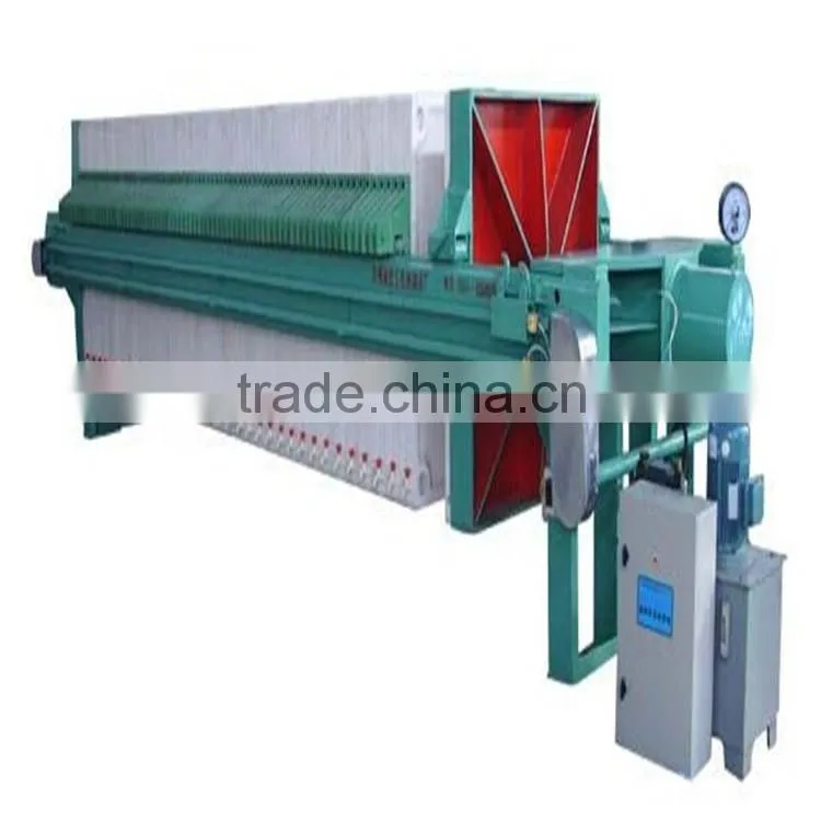 hydraulic Plate and Frame type sludge oil filter press machine
