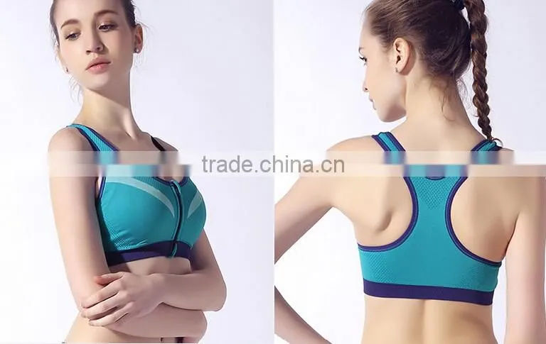 Summer Style Women Cotton Stretch Athletic Vest Gym Fitness Sports Bra