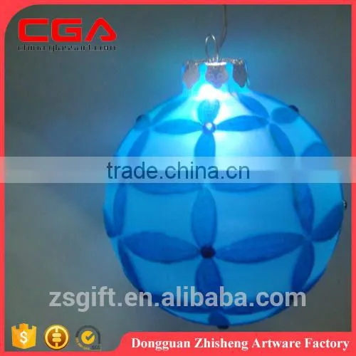 Indoor & Outdoor Christmas LED light ornaments baubles LED light christmas decorations