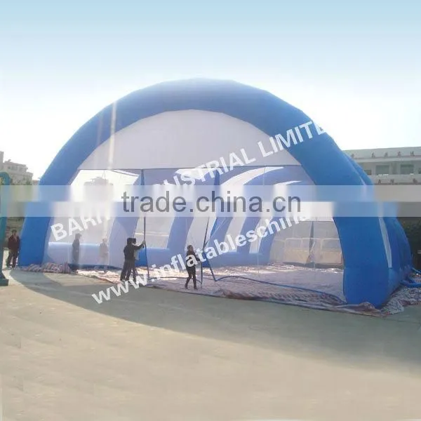 2013 Barry outdoor inflatable projective tents/inflatable dome tent